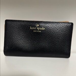 Kate Spade Black Leather Wallet